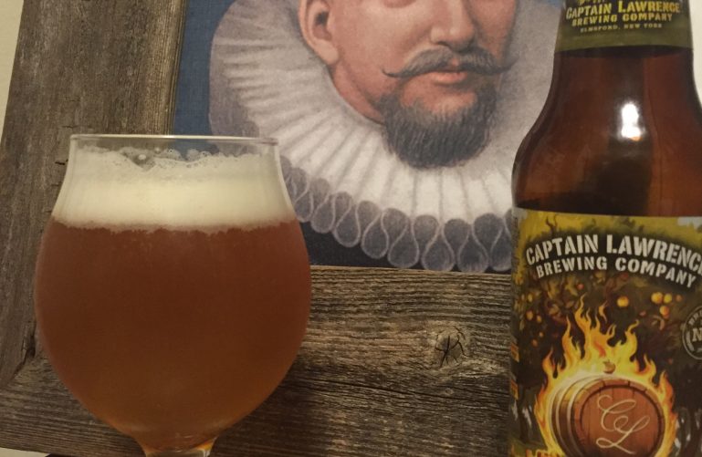 Captain Lawrence Brewing's 'Golden Delicious' Apple Brandy Barrel Aged Tripel and Henry Hudson